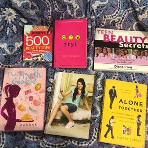 6 books (used) for teens and preteens.